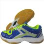 Thrax Aura 900 Badminton Shoes Blue Lime