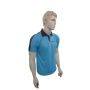Thrax Badminton T Shirt Black and Blue Size Large