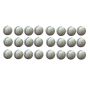 Thrax Stride White Cricket Balls 24 Ball Set