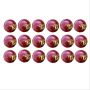 Thrax Test 6 Wire Red Cricket Ball 18 Ball Set