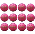 Thrax Test Pink Leather Cricket Ball Set of 12