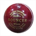 Thrax Bouncer Red Cricket Ball 6 Balls Set