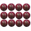 Thrax Bouncer Red Cricket Ball 12 Balls Set