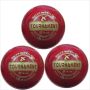 Thrax Turnament Red Cricket Ball 3 Balls Set