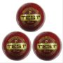Thrax Test Leather Cricket Ball Set of 3