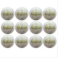 Thrax Test White Cricket Ball (Set of 12)
