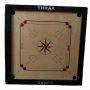 Thrax Turbo Carrom Board Full Size with Coins and Striker