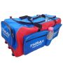 Thrax Duro 11 Wheel Cricket Kit Bag Red and Blue