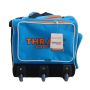 Thrax Duro 11 Wheel Cricket Kit Bag Blue and Black