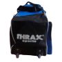 Thrax Elite Pro Series Wheel Cricket Kitbag  Black and Blue