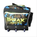 Thrax Super Pack Wheel Cricket Kit Bag Army Blue Black Lime