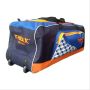 Thrax Ezy Pack Wheel Cricket Kit Bag Blue and Orange