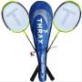 Set Of 2 Thrax Power Storm Badminton Racket