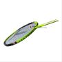 Set Of 2 Thrax Power Storm Badminton Racket And VICKY Jet 10 Nylon shuttlecocks pack of 6pc Yellow color