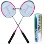 Set Of 2 Thrax Smash Power 2000 Badminton Racket And YONEX Mavis 200 i Nylon Shuttlecock pack of 6pc