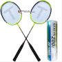 Set Of 2 Thrax Power Storm Badminton Racket And YONEX Mavis 200 i Nylon Shuttlecock pack of 6pc