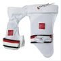 THRAX Thigh Guards Combo White Left Hand