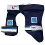 THRAX Thigh Guards Combo Blue Left Hand