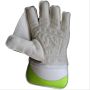 Thrax Extreme Grip Cricket Wicket Keeping Gloves Lime and White
