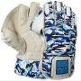 Thrax Professional Cricket Wicket Keeping Gloves Camo Blue