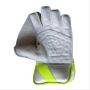 Thrax Power Grip Cricket Wicket Keeping Gloves Lime and Silver