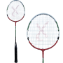 Combo of Thrax Badminton Racket Set of 2 With Vicky Jet 10 Nylon Badminton Shuttlecock