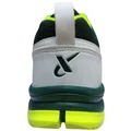Thrax Brace Rubber Cricket Stud Shoes Neon Yellow Dark Green And White 