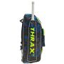 Thrax Extreme Duffle With Wheels Cricket Kit Bag Army Blue Black Lime