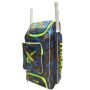 Thrax Extreme Duffle With Wheels Cricket Kit Bag Army Blue Black Lime