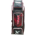Thrax Mega Haul Pro Cricket Kit Bag Colour Black Red With with (tractor Wheels)