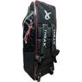Thrax Mega Haul Pro Cricket Kit Bag Colour Black Red With with (tractor Wheels)