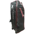 Thrax Mega Haul Pro Cricket Kit Bag Colour Black Red With with (tractor Wheels)