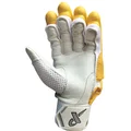 Thrax Pursuit (Exclusive) Cricket Batting Gloves Yellow Color (Mens Size Right-Handed)