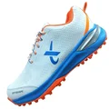 Thrax Rampaze Rubber Cricket Stud Shoes White,Turquoise Blue, Orange