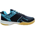 Thrax Shadow Strike Badminton Shoes Color Black Aqua Blue