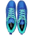 Thrax Shadow Strike Badminton Shoes Color Blue Turquoise