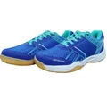 Thrax Shadow Strike Badminton Shoes Color Blue Turquoise