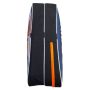 Thrax Smash Badminton shoes Black and Vivid Sky With Thrax Strike Series Badminton Kit Bag Blue and Orange Color