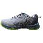 Thrax Smash Badminton shoes Lilac Mint and Green Flash With Thrax Strike Series Badminton Kit Bag Blue and Yellow Color