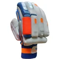 Thrax ST 1800 Cricket Batting Gloves White Orange Blue 
