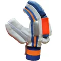 Thrax ST 1800 Cricket Batting Gloves White Orange Blue 