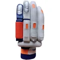 Thrax ST 1800 Cricket Batting Gloves White Orange Blue 