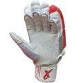 Thrax ST 1800 Cricket Batting Gloves White Red Gold