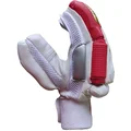 Thrax ST 1800 Cricket Batting Gloves White Red Gold