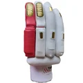 Thrax ST 1800 Cricket Batting Gloves White Red Gold