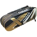 Thrax Titan Elite Badminton Kit bag Black Gold Colour