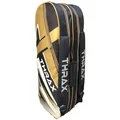 Thrax Titan Elite Badminton Kit bag Black Gold Colour