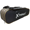 Thrax Titan Elite Badminton Kit bag Black Gold Colour