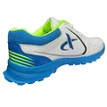 Thrax Power Boost Cricket Stud Shoes White Sky Blue Neon Green