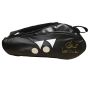 YONEX SSS-3D-Q014-2226-BT6-S Badminton Kit Bag - (Black-Silver)